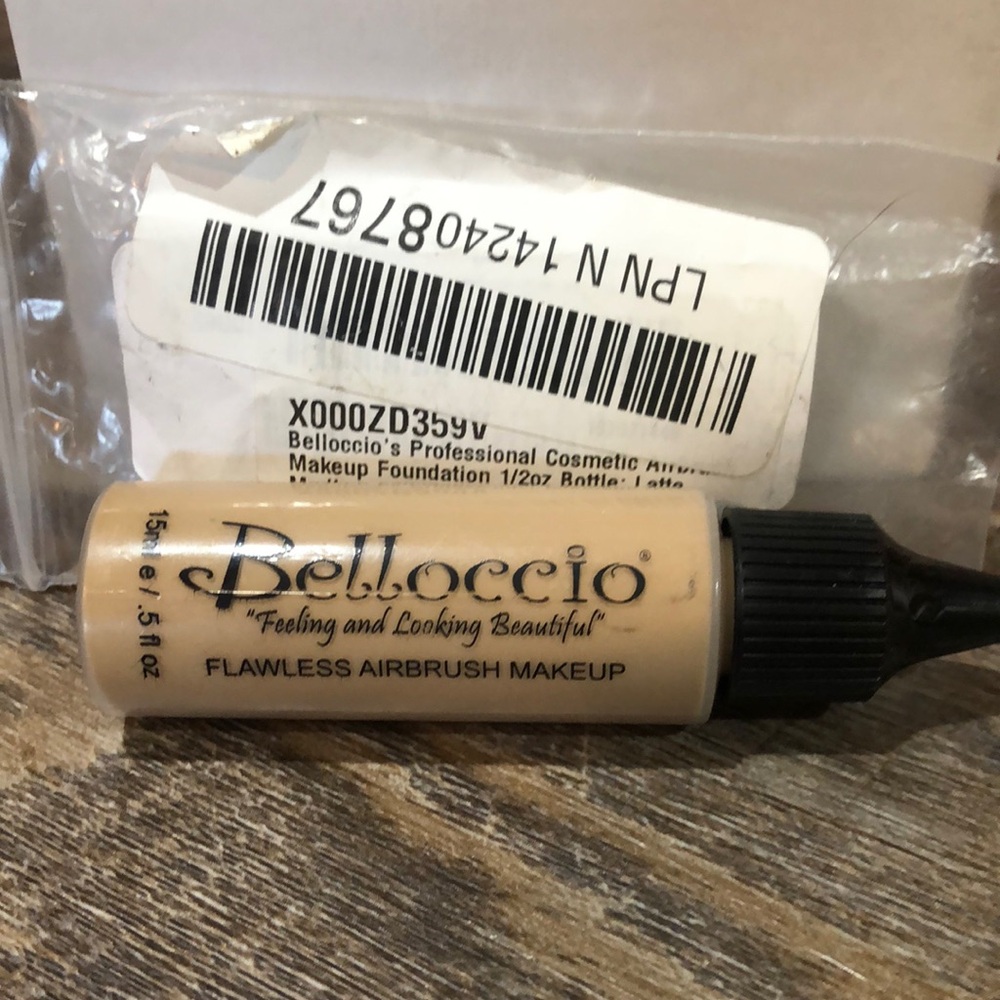 Belloccio Flawless Airbrush Makeup Medium BF008 Foundation .5 oz
